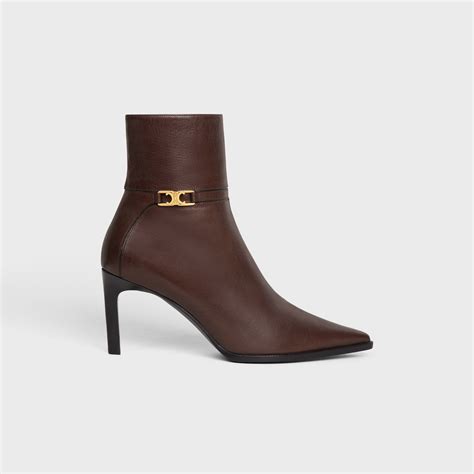 celine verneuil boots|Women's Calfskin ankle boots Triomphe Celine verneuil.